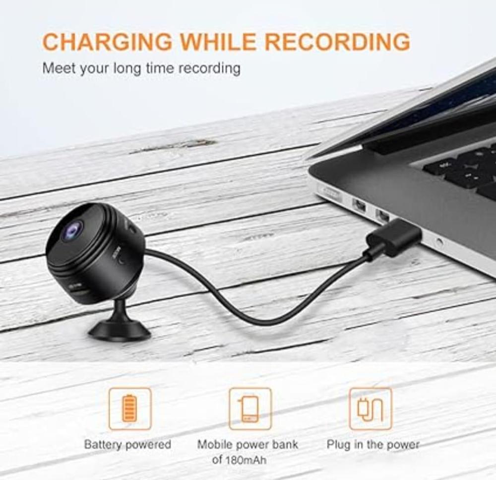 Mini Camera with Adjustable Focus &amp; Long Range
